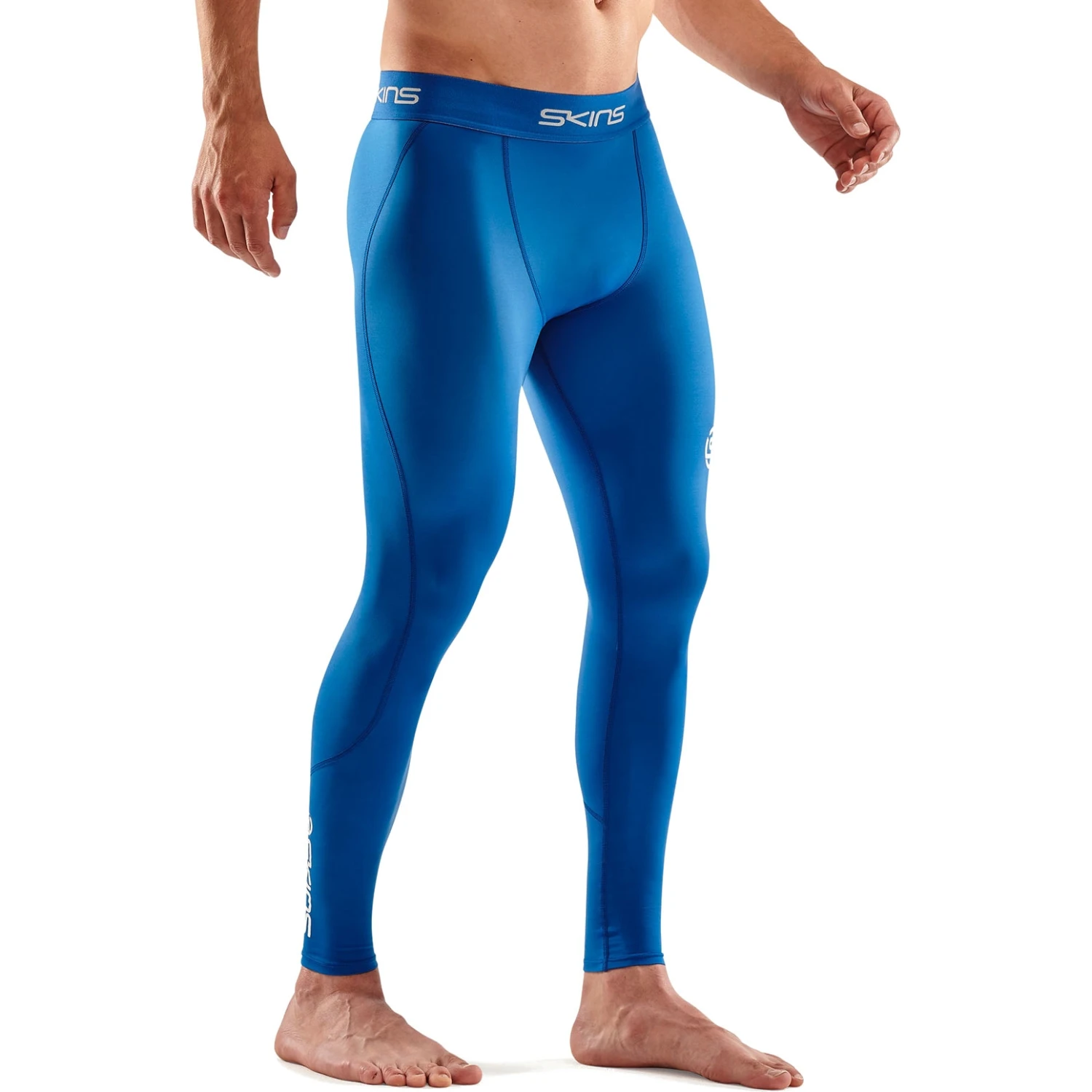 SKINS 1-Series Long Tights - Bright Blue 5 SKINS 1-Series Long Tights - Bright Blue - Image 5