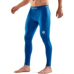 SKINS 1-Series Long Tights - Bright Blue 12 SKINS 1-Series Long Tights - Bright Blue -RunGear Elite skins compression 1 series long tights bright blue 4 1215664