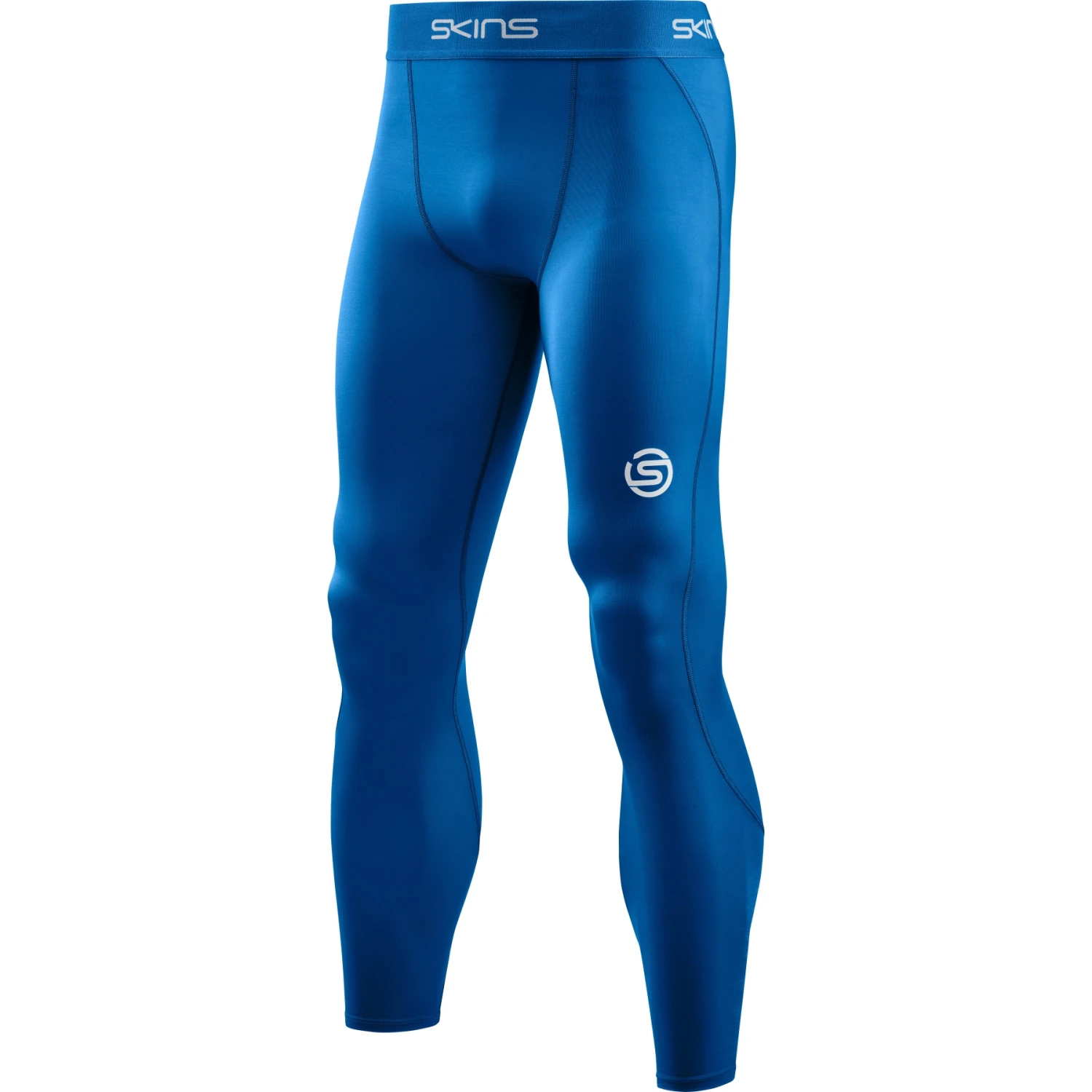 SKINS 1-Series Long Tights - Bright Blue 3 SKINS 1-Series Long Tights - Bright Blue - Image 3
