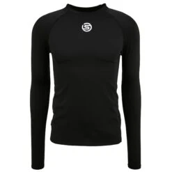 SKINS 1-Series Long Sleeve Top - Black -RunGear Elite skins compression 1 series men long sleeve top black 1 892463