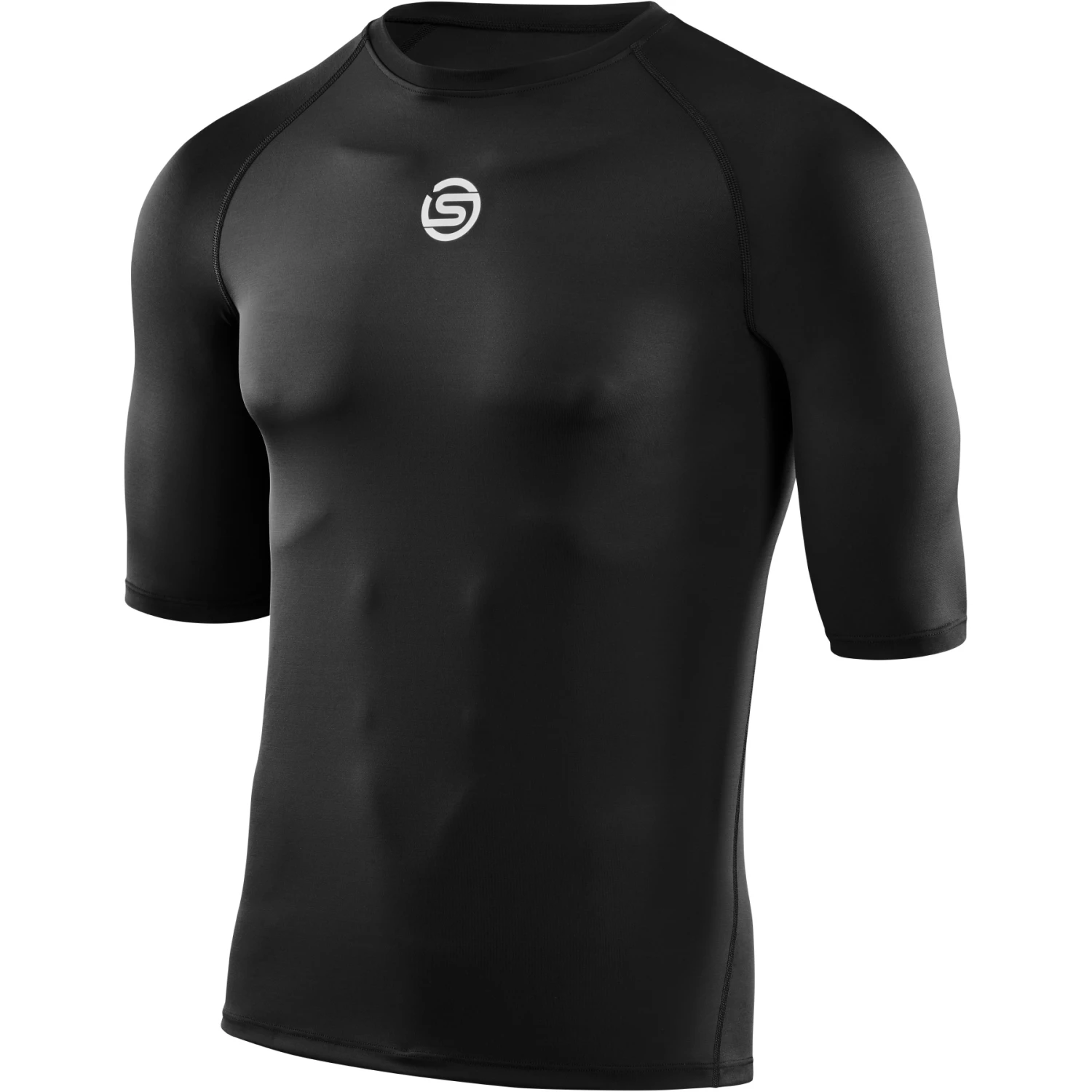 SKINS 1-Series Short Sleeve Top - Black 3 SKINS 1-Series Short Sleeve Top - Black - Image 3