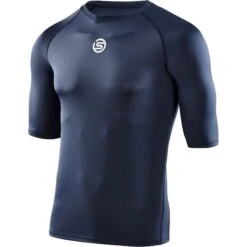 SKINS 1-Series Short Sleeve Top - Navy Blue 9 SKINS 1-Series Short Sleeve Top - Navy Blue -RunGear Elite skins compression 1 series short sleeve top navy blue 1 1130823