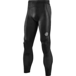 SKINS 3-Series Long Tights 400 - Black/Stars 11 SKINS 3-Series Long Tights 400 - Black/Stars -RunGear Elite skins compression 3 series long tights 400 black stars 1 1131390
