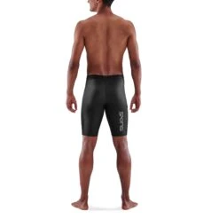 SKINS 3-Series Half Tights - Black -RunGear Elite skins compression 3 series men half tights black 5 894257