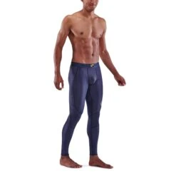 SKINS 3-Series Long Tights - Navy Blue 12 SKINS 3-Series Long Tights - Navy Blue -RunGear Elite skins compression 3 series men long tights navy blue 4 893252