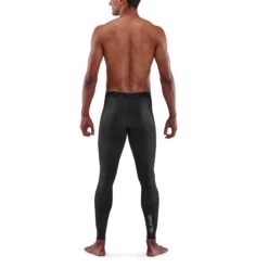 SKINS 3-Series T&R Long Tight - Black -RunGear Elite skins compression 3 series men tr long tights black 5 893310