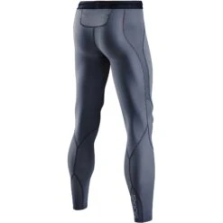 SKINS 3-Series Long Tights - Charcoal -RunGear Elite skins compression 3 series mens long tights charcoal 1 1067370