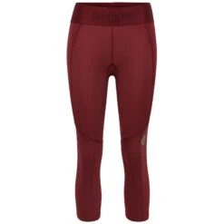 SKINS Compression 3-Series Thermal 3/4 Tights Women - Burgundy
