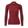 SKINS Compression 3-Series Thermal Longsleeve Shirt Women - Burgundy