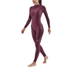 SKINS Compression 3-Series Thermal Longsleeve Shirt Women - Burgundy 9 SKINS Compression 3-Series Thermal Longsleeve Shirt Women - Burgundy -RunGear Elite skins compression 3 series women thermal long sleeve top burgundy 3 892897