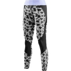 SKINS Compression 3-Series Long Tights Women - Animal Black