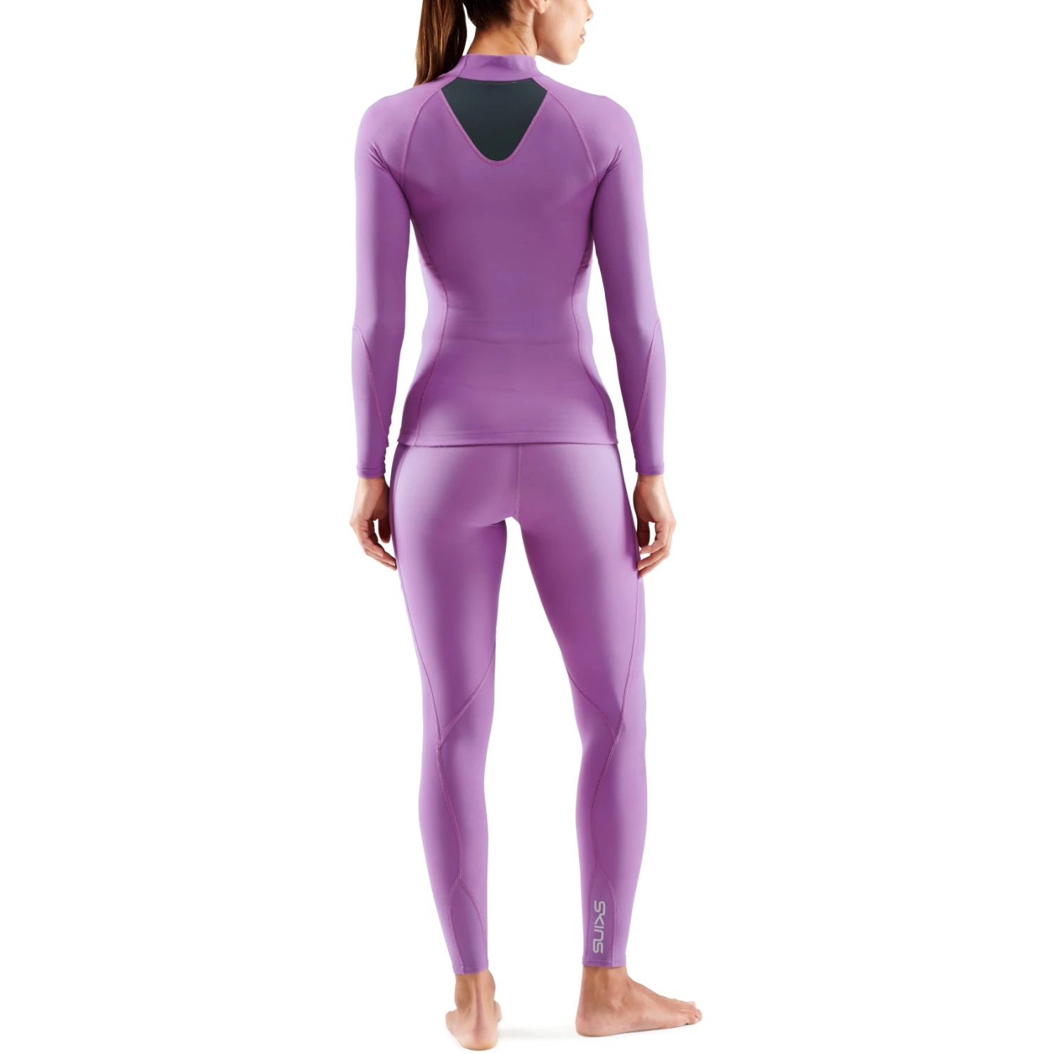 SKINS Compression 3-Series Thermal Longsleeve Shirt Women - Amethyst 7 SKINS Compression 3-Series Thermal Longsleeve Shirt Women - Amethyst - Image 7