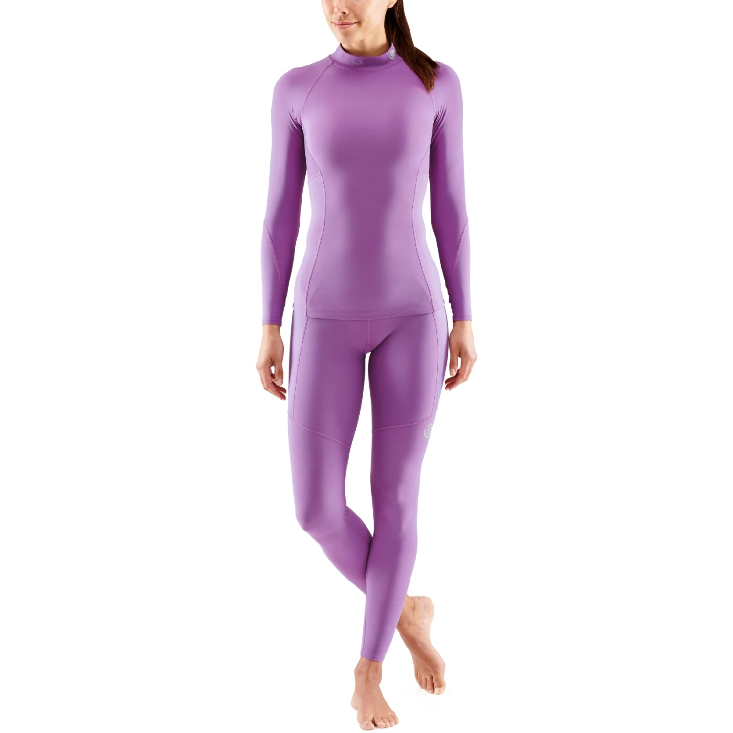 SKINS Compression 3-Series Thermal Longsleeve Shirt Women - Amethyst 4 SKINS Compression 3-Series Thermal Longsleeve Shirt Women - Amethyst - Image 4