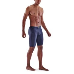 SKINS 5-Series Half Tights - Navy Blue 11 SKINS 5-Series Half Tights - Navy Blue -RunGear Elite skins compression 5 series men half tights navy blue 3 893765