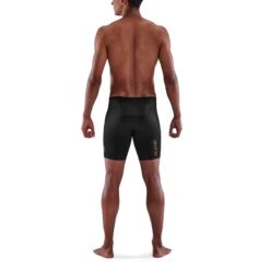 SKINS 5-Series Powershorts - Black -RunGear Elite skins compression 5 series men powershorts black 5 893915