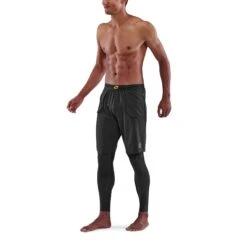 SKINS 5-Series Superpose Long Tights - Black 13 SKINS 5-Series Superpose Long Tights - Black -RunGear Elite skins compression 5 series men superpose long tights black 3 893977