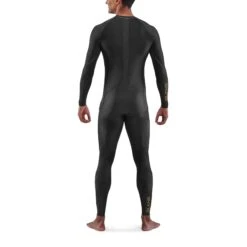 SKINS 5-Series Top Long Sleeve - Black -RunGear Elite skins compression 5 series men top long sleeve black 6 893690