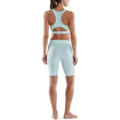 SKINS Compression 5-Series Half Tights Women - Opal -RunGear Elite skins compression 5 series women half tights opal 2 941889