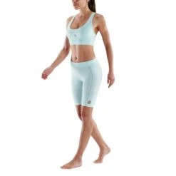 SKINS Compression 5-Series Half Tights Women - Opal -RunGear Elite skins compression 5 series women half tights opal 4 941891