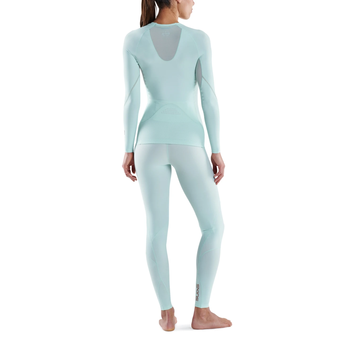 SKINS Compression 5-Series Longsleeve Shirt Women - Opal 3 SKINS Compression 5-Series Longsleeve Shirt Women - Opal - Image 3