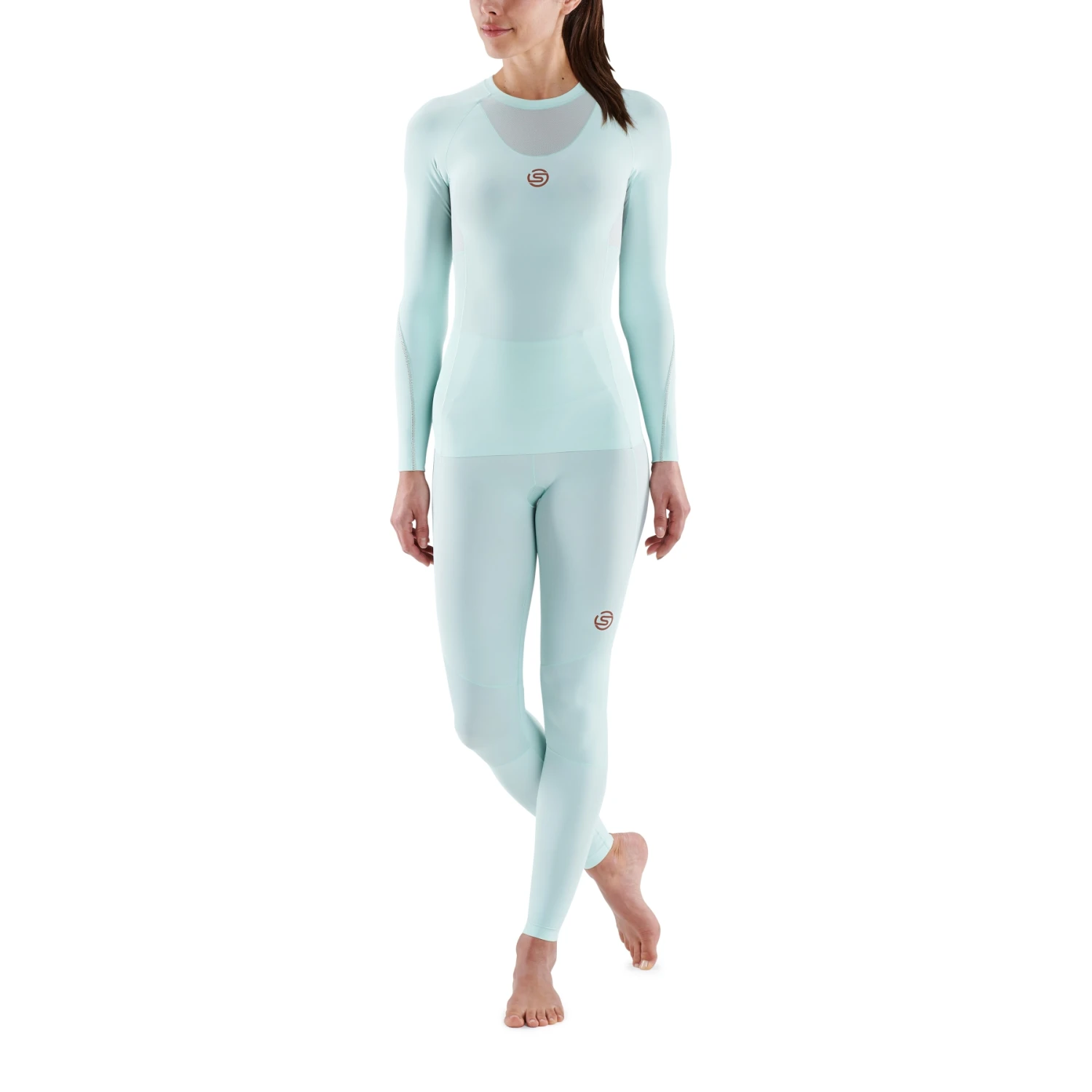 SKINS Compression 5-Series Longsleeve Shirt Women - Opal 5 SKINS Compression 5-Series Longsleeve Shirt Women - Opal - Image 5