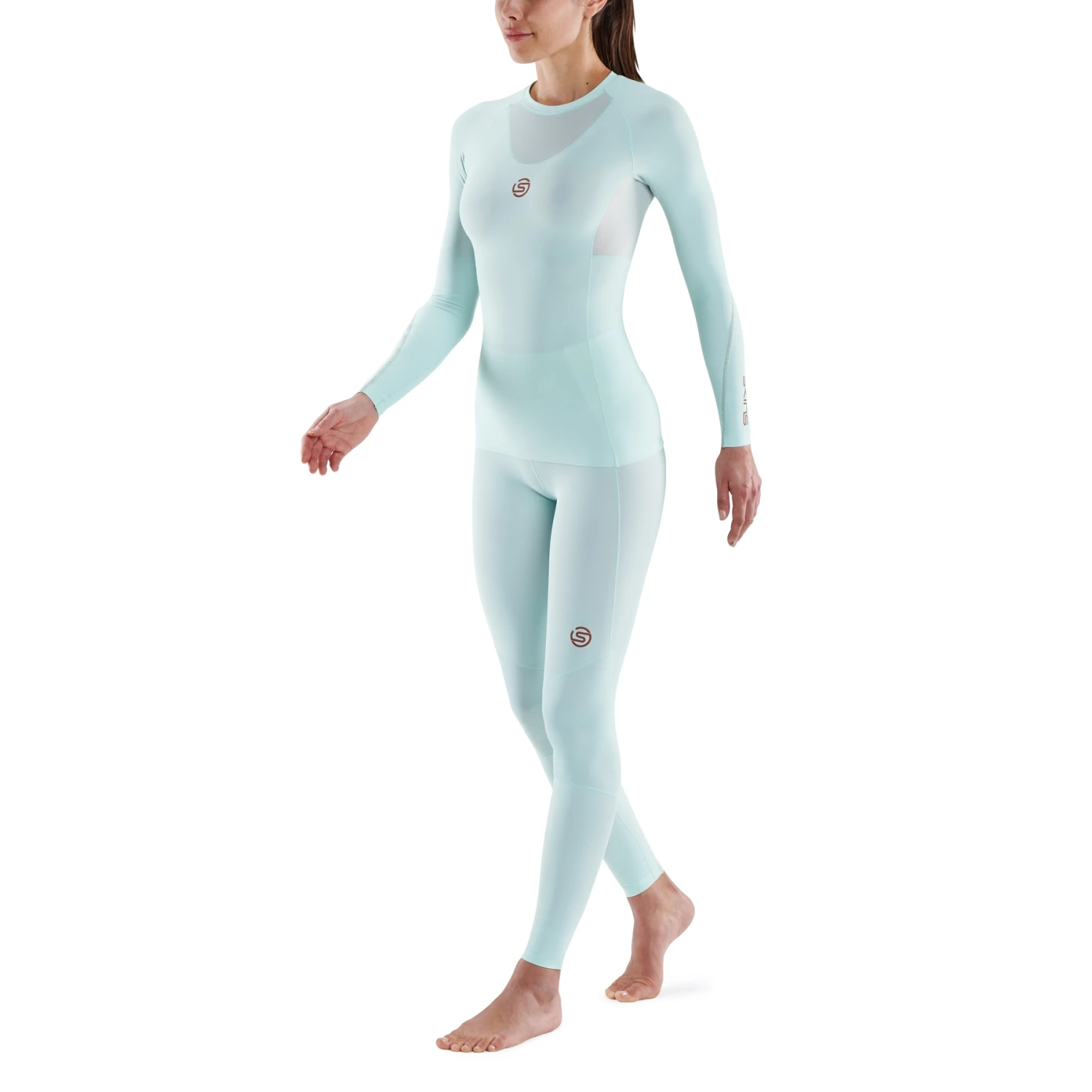 SKINS Compression 5-Series Longsleeve Shirt Women - Opal 6 SKINS Compression 5-Series Longsleeve Shirt Women - Opal - Image 6