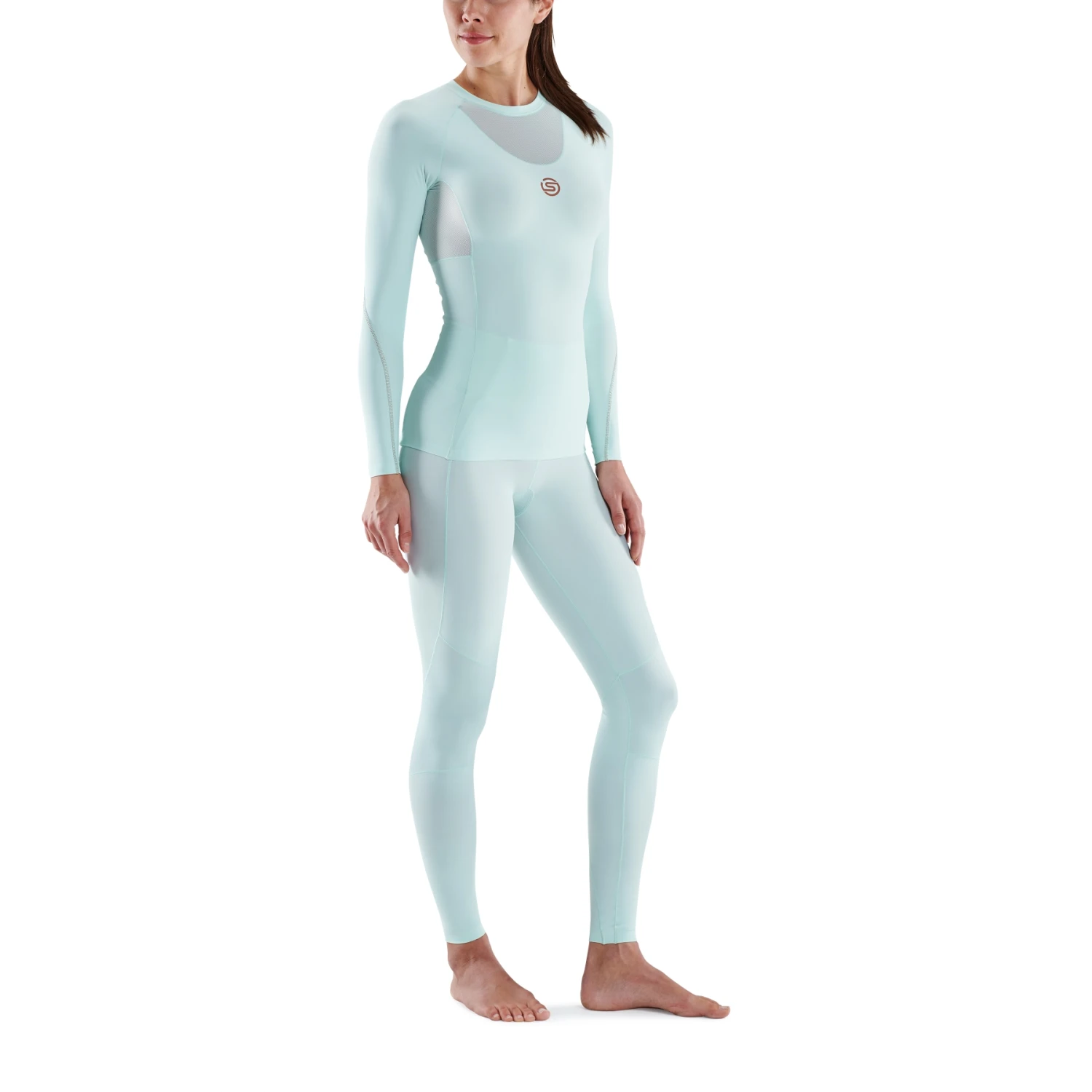 SKINS Compression 5-Series Longsleeve Shirt Women - Opal 7 SKINS Compression 5-Series Longsleeve Shirt Women - Opal - Image 7