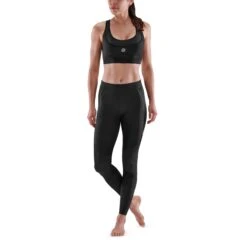 SKINS 5-Series Women's Long Tight - Black 8 SKINS 5-Series Women's Long Tight - Black -RunGear Elite skins compression 5 series women long tights black 2 893995