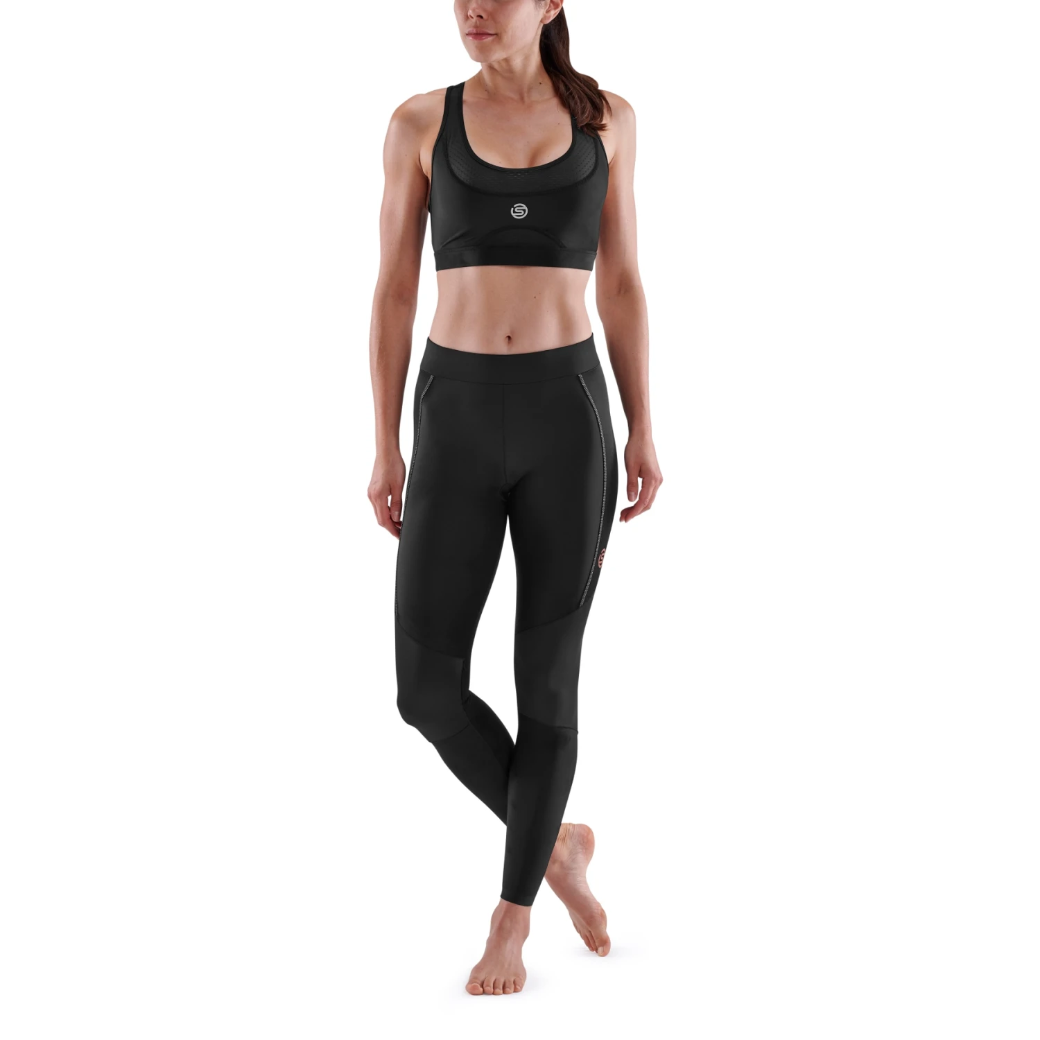SKINS 5-Series Women's Long Tight - Black 3 SKINS 5-Series Women's Long Tight - Black - Image 3