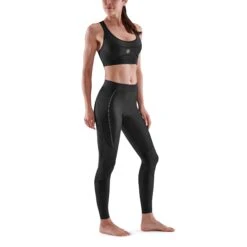 SKINS 5-Series Women's Long Tight - Black 10 SKINS 5-Series Women's Long Tight - Black -RunGear Elite skins compression 5 series women long tights black 4 893997