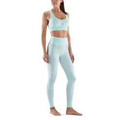 SKINS Compression 5-Series Skyscraper Long Tights Women - Opal -RunGear Elite skins compression 5 series women skyscraper long tights opal 5 941867