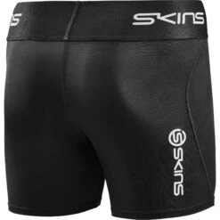 SKINS 1-Series Women's Running Shorts - Black -RunGear Elite skins compression women 1 series running shorts black 2 1131244