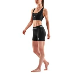 SKINS 1-Series Women's Running Shorts - Black -RunGear Elite skins compression women 1 series running shorts black 5 1131247
