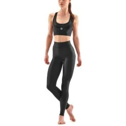 SKINS Compression 3-Series Women's Soft Long Tights - Black 15 SKINS Compression 3-Series Women's Soft Long Tights - Black -RunGear Elite skins compression women 3 series soft long tights black 6 1131505
