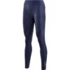 SKINS 3-Series Women's Soft Long Tights - Navy Blue