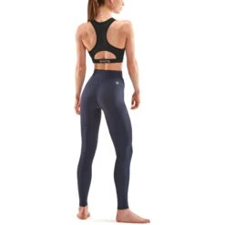 SKINS 3-Series Women's Soft Long Tights - Navy Blue 10 SKINS 3-Series Women's Soft Long Tights - Navy Blue -RunGear Elite skins compression women 3 series soft long tights navy blue 3 1131508