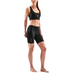 SKINS 5-Series Women's Power Shorts - Black 12 SKINS 5-Series Women's Power Shorts - Black -RunGear Elite skins compression women 5 series power shorts black 5 1131613