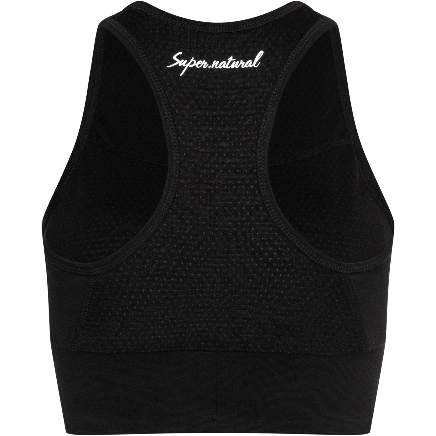 SUPER.NATURAL Liquid Flow Top Women - Jet Black 2 SUPER.NATURAL Liquid Flow Top Women - Jet Black - Image 2