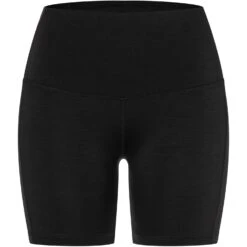 SUPER.NATURAL Women Liquid Flow Shorts - Jet Black