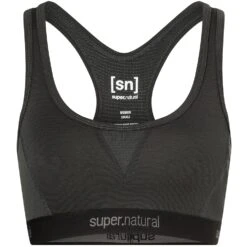 SUPER.NATURAL Women Semplice Bra 220 - Pirate Grey