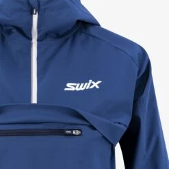 Swix Motion Anorak Women - Lake Blue -RunGear Elite swix motion womens anorak lake blue 6 1205067