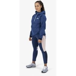 Swix Motion Anorak Women - Lake Blue -RunGear Elite swix motion womens anorak lake blue 8 1205069