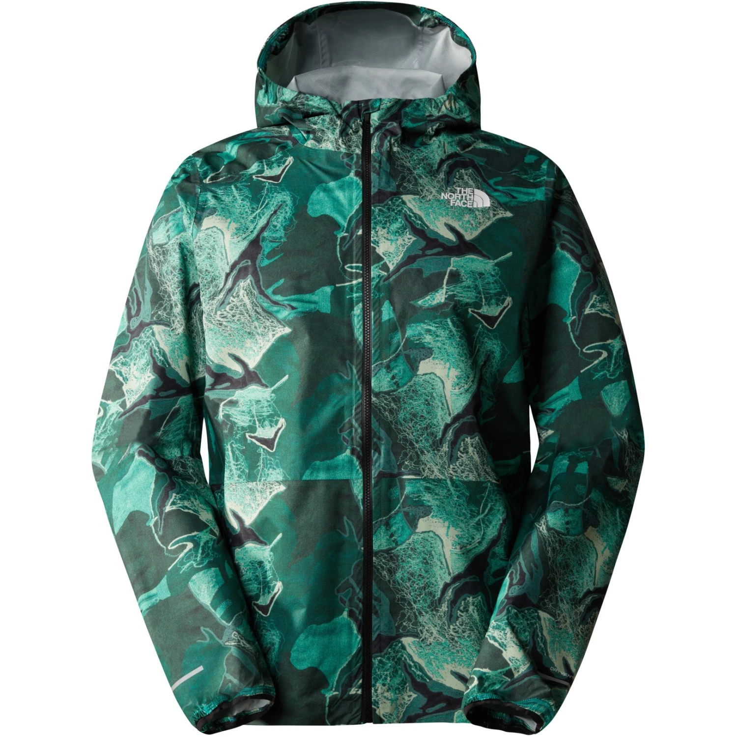 The North Face Higher Run Jacket Men - Lichen Teal Camo Embroidery Print 3 The North Face Higher Run Jacket Men - Lichen Teal Camo Embroidery Print - Image 3