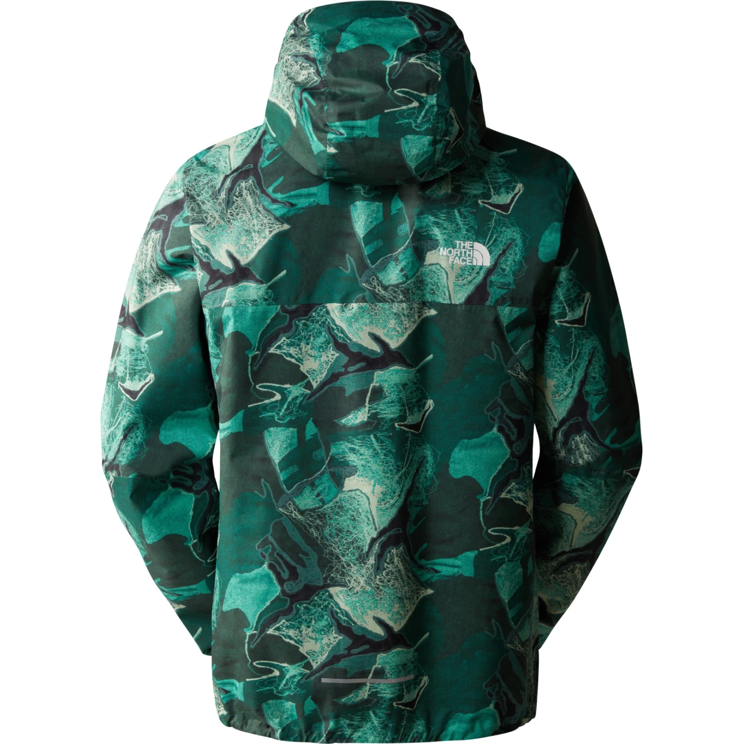 The North Face Higher Run Jacket Men - Lichen Teal Camo Embroidery Print 4 The North Face Higher Run Jacket Men - Lichen Teal Camo Embroidery Print - Image 4