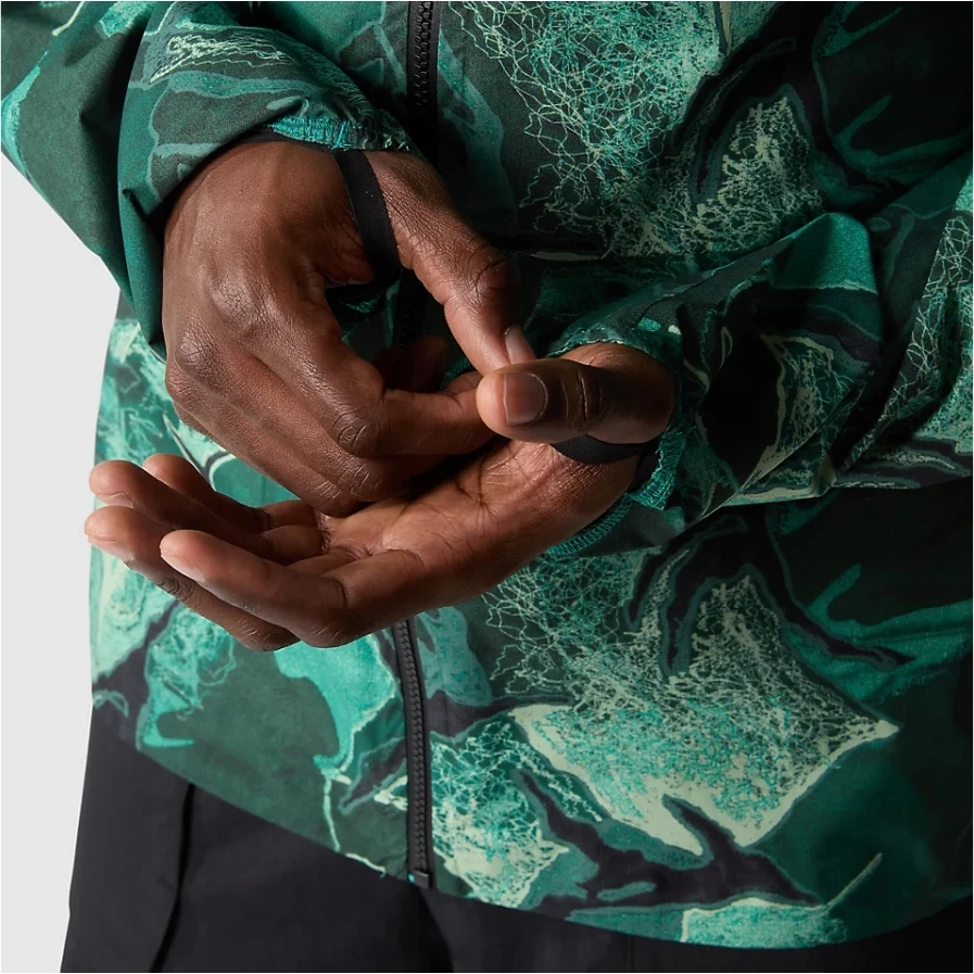 The North Face Higher Run Jacket Men - Lichen Teal Camo Embroidery Print 11 The North Face Higher Run Jacket Men - Lichen Teal Camo Embroidery Print - Image 11