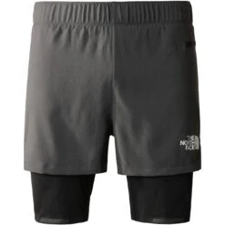 The North Face Mountain Athletics Lab Dual Shorts Men - Asphalt Grey/TNF Black
