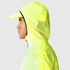The North Face Summit Superior Wind Jacket Men - LED Yellow -RunGear Elite the north face mens summit superior wind jacket led yellow 10 1396184