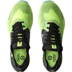 The North Face Summit VECTIV™ Sky Trail Running Shoes Men - LED Yellow/TNF Black -RunGear Elite the north face mens summit vectiv light led yellow tnf black 3 1360674