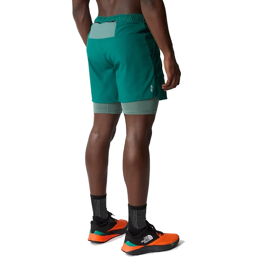 The North Face Sunriser 2-in-1 Shorts Men - Forest Fern/Dark Sage 2 The North Face Sunriser 2-in-1 Shorts Men - Forest Fern/Dark Sage - Image 2