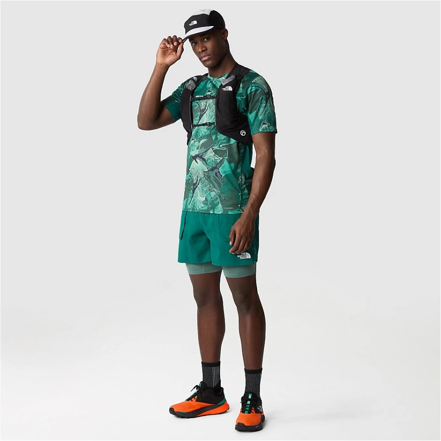 The North Face Sunriser 2-in-1 Shorts Men - Forest Fern/Dark Sage 5 The North Face Sunriser 2-in-1 Shorts Men - Forest Fern/Dark Sage - Image 5
